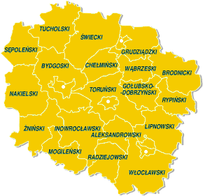 Mapa powiatw